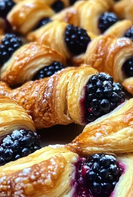 Delicious Blackberry Goat Cheese Puff Pastry Twists