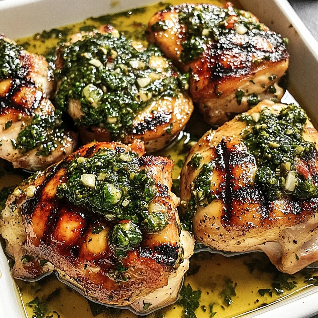 Delicious Chimichurri Chicken Thighs Recipe for Easy Grilling