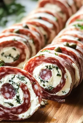Delicious Cream Cheese Salami Roll Ups for a Quick Appetizer