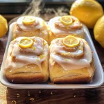 Delicious Homemade Lemon Rolls with Cream Cheese Frosting Recipe