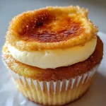 Delicious Vanilla Bean Crème Brûlée Cheesecake Cupcakes Recipe