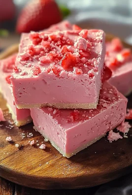 Easy 2-Ingredient Strawberry Fudge Recipe Ready in Just 10 Minutes