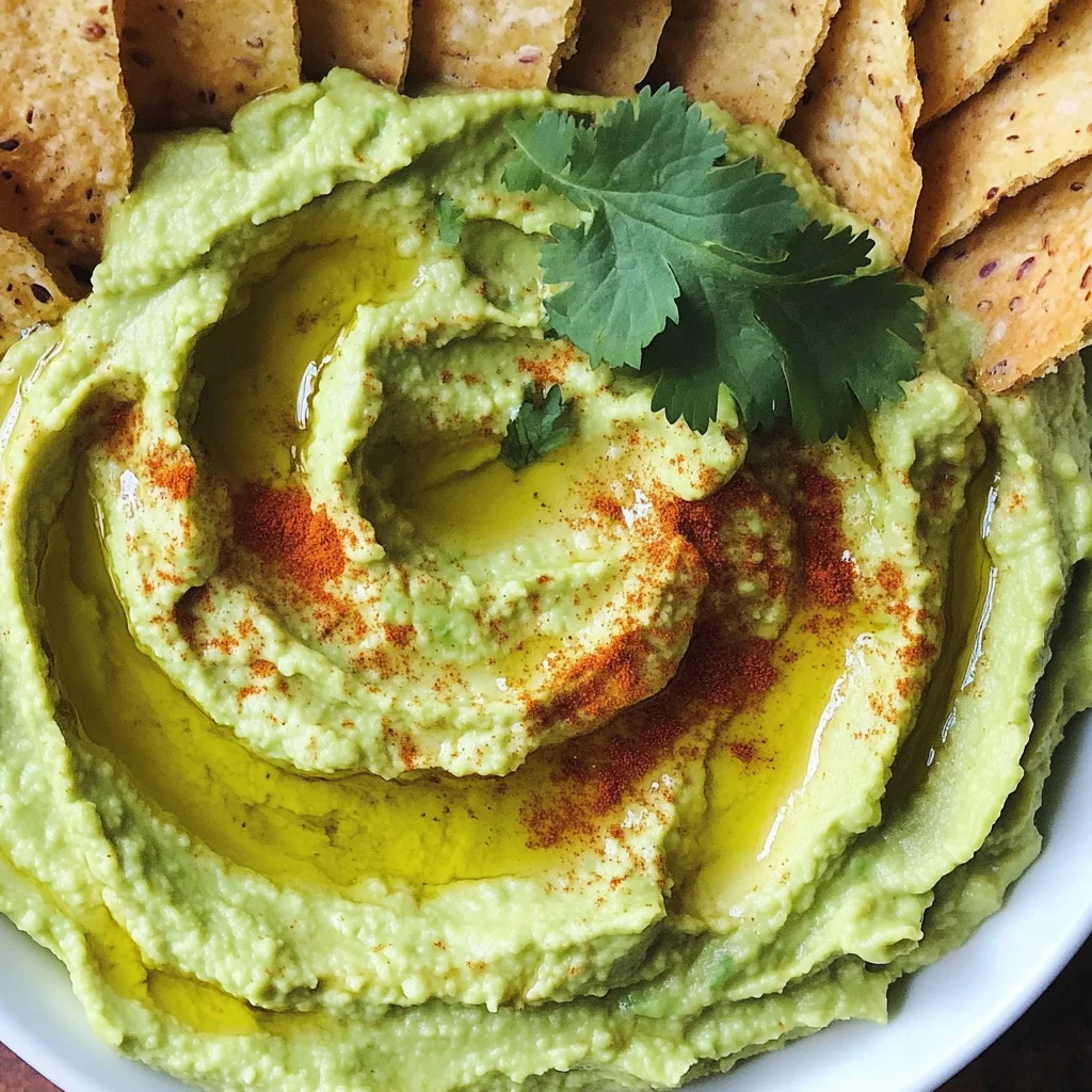 Easy Avocado Hummus