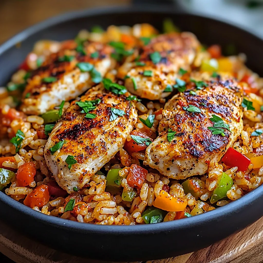 Easy Cajun Chicken and Rice Recipe