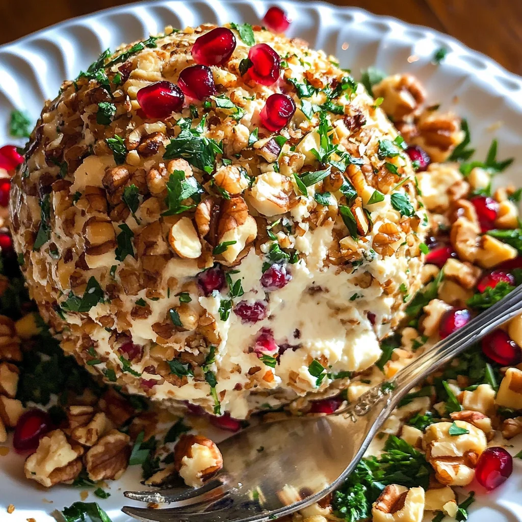 Easy Cheese Ball with Walnuts