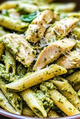 Easy Chicken Pesto Pasta Salad
