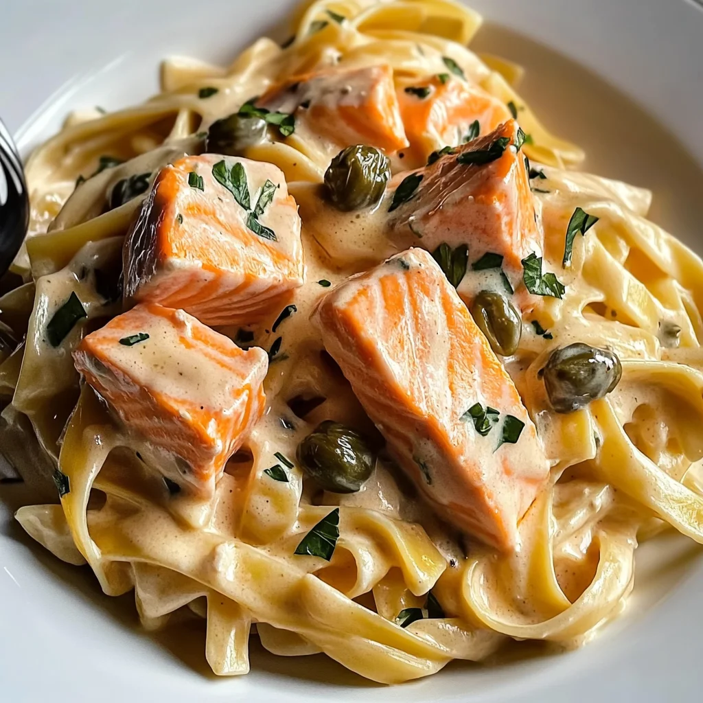 Easy Creamy Salmon Pasta Recipe