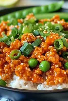 Easy Orange Ground Chicken Recipe (25-Minutes)