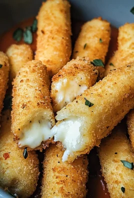 Easy Oven-Baked Mozzarella Sticks Recipe for Perfect Snacks