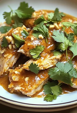 Easy Slow Cooker Satay Chicken