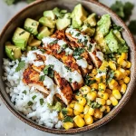 Easy Street Corn Chicken Rice Bowl