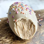Healthy White Chocolate Peanut Butter Eggs