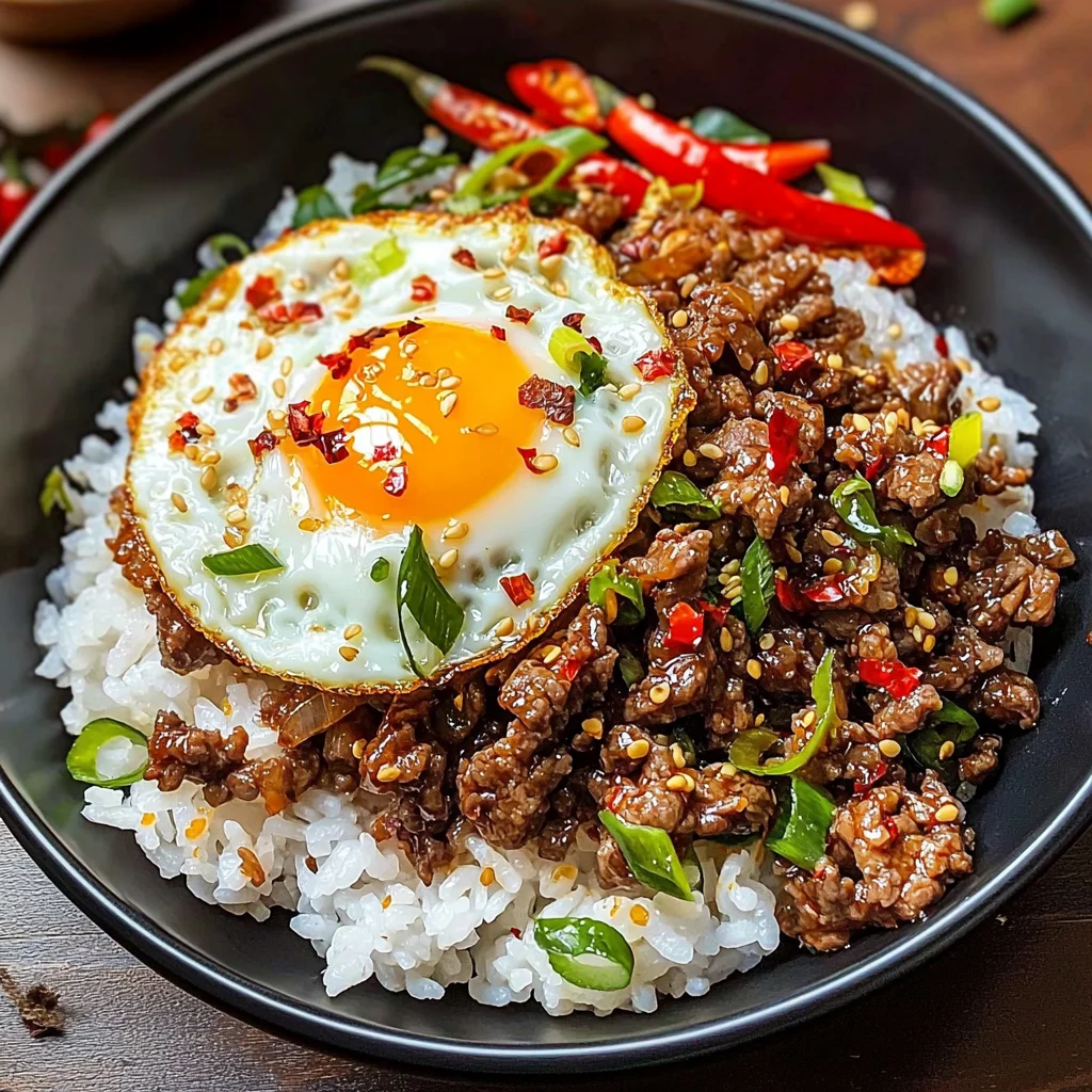 High-Protein Korean Beef Bowl