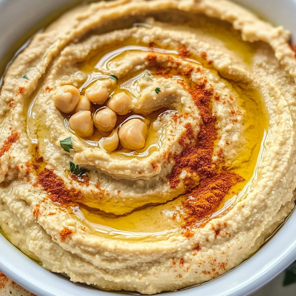 Homemade Hummus Recipe