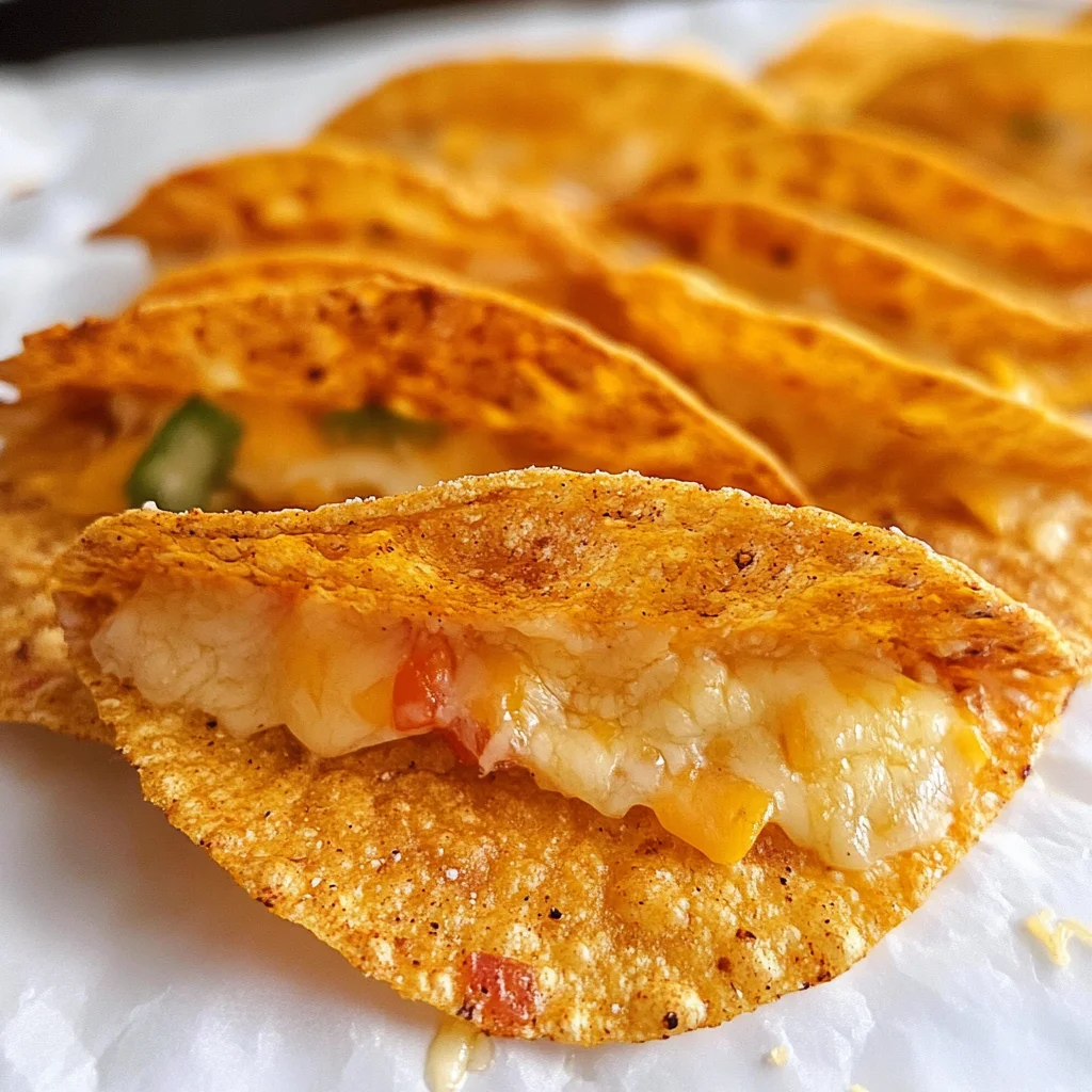 KETO CHEESE TACO SHELLS