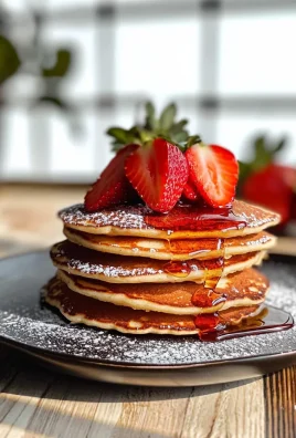 KETO STRAWBERRY PANCAKES RECIPE