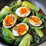 Keto Bok Choy Stir Fry With Soy Sauce Eggs