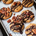 Keto Caramel Pecan Cookies
