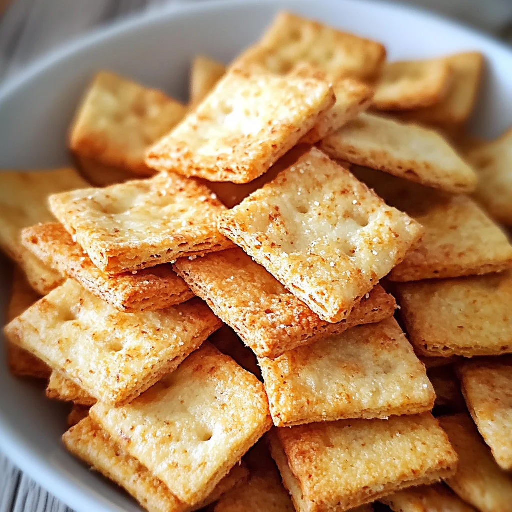 Keto Cheese Crackers