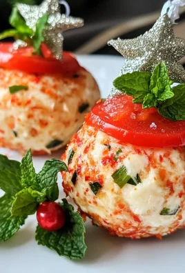 Keto Christmas Ornament Cheese Balls