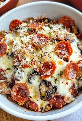 Keto Pizza In A Bowl
