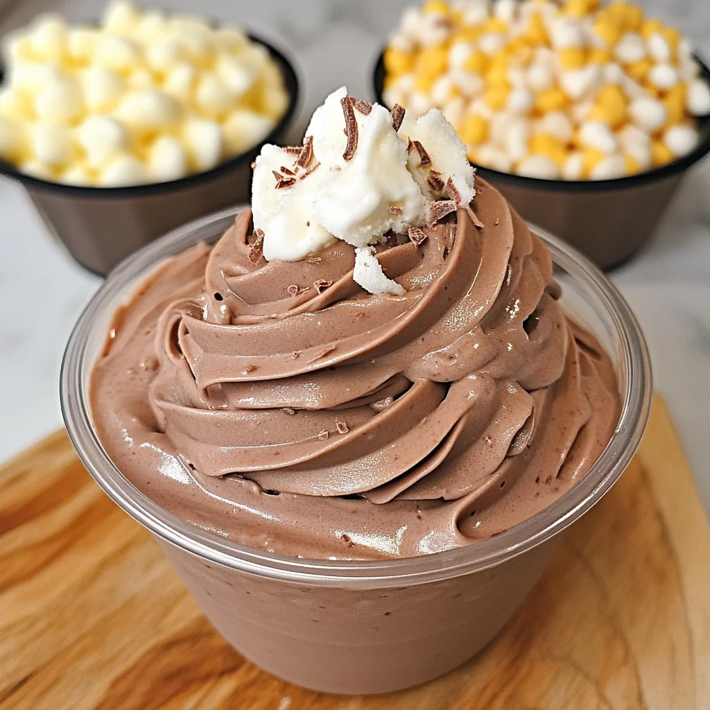 Keto Protein Chocolate Frosty