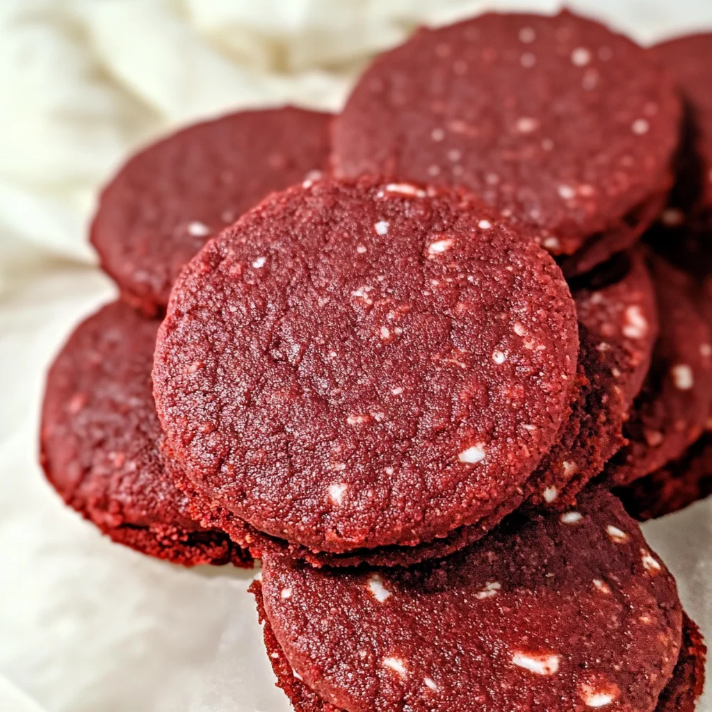Keto Red Velvet Cookies
