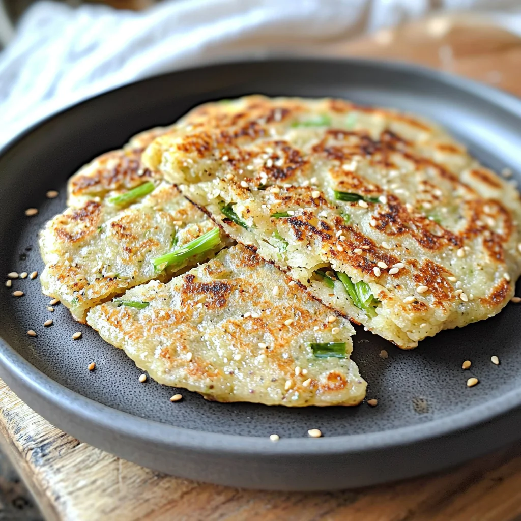 Keto Scallion Pancakes