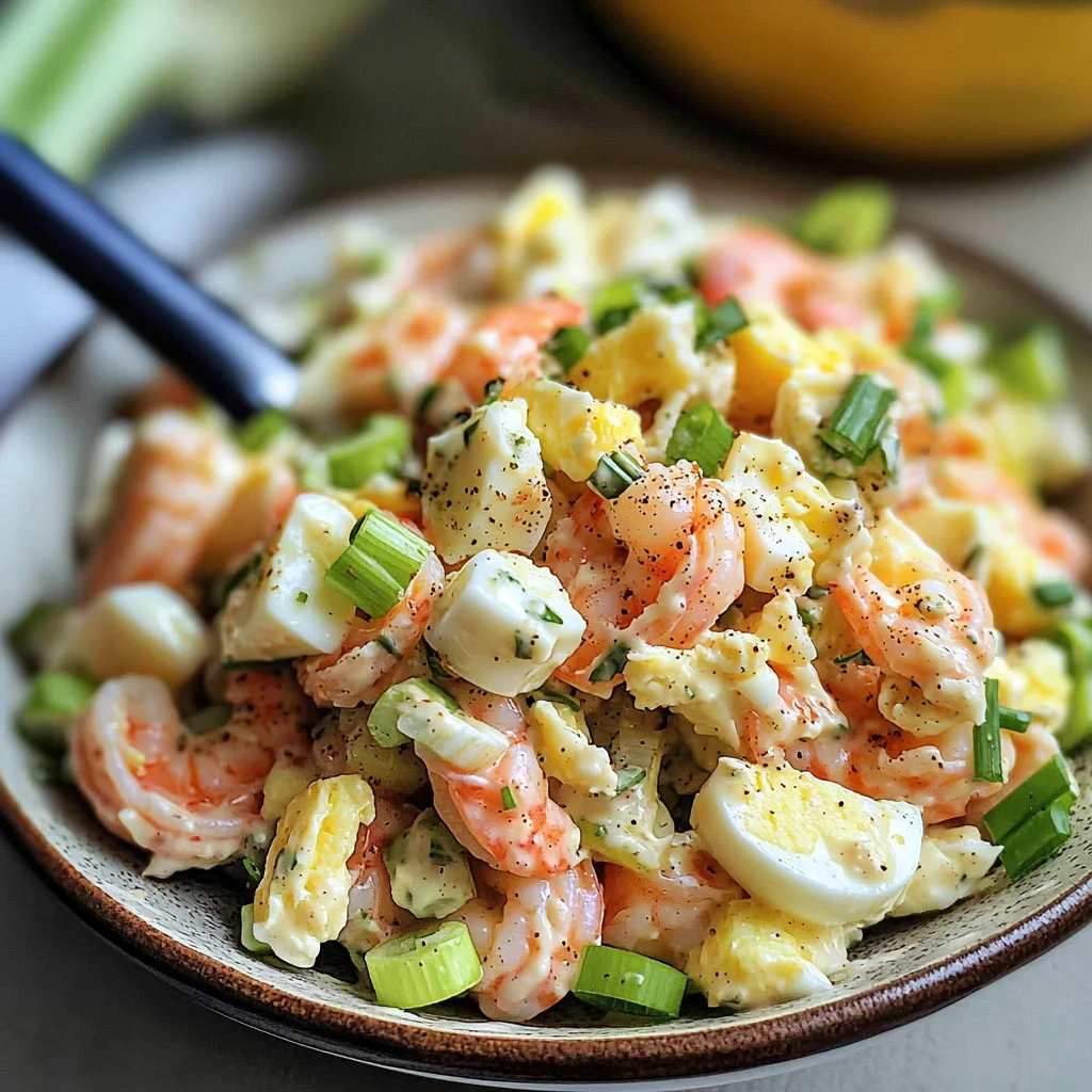 Keto Shrimp Egg Salad
