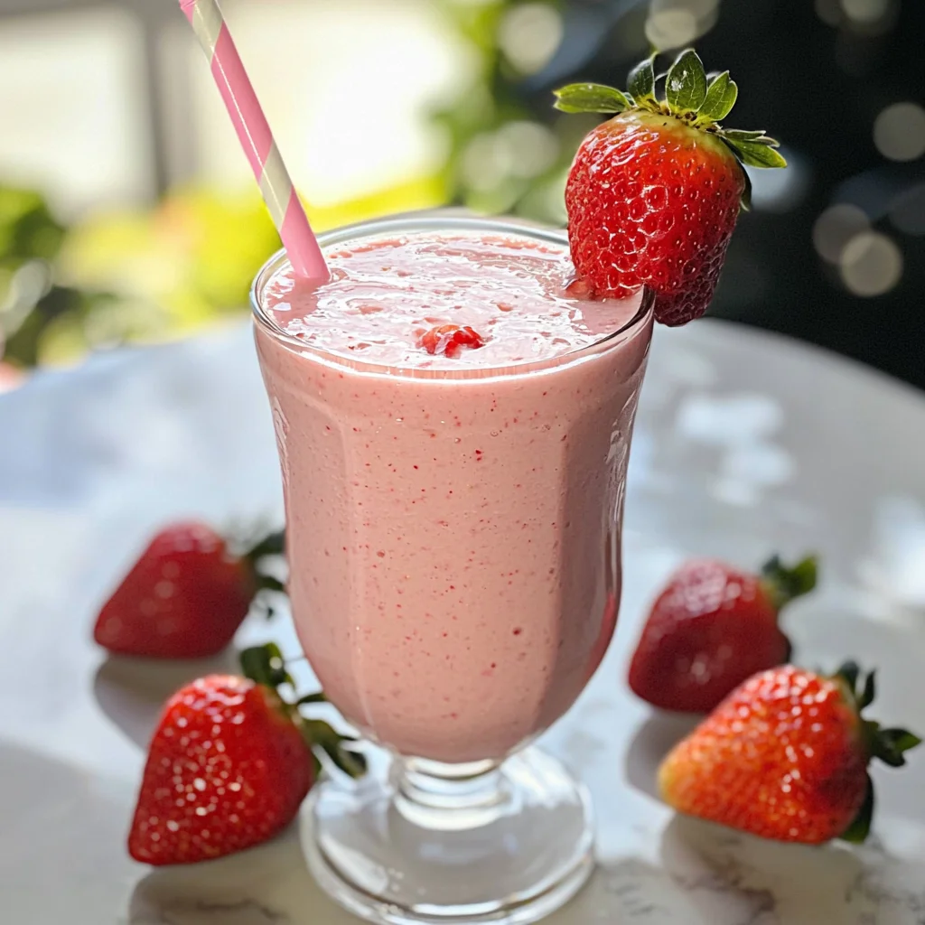 Keto Strawberry Cheesecake Smoothie