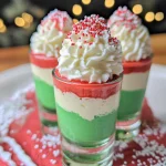 Keto White Chocolate Christmas Shooters