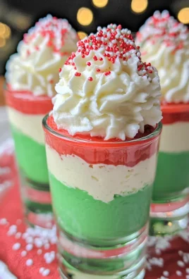 Keto White Chocolate Christmas Shooters