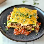 Keto Zucchini Taco Lasagna