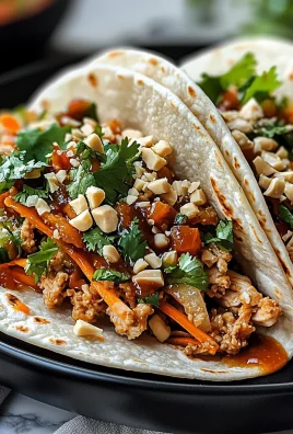Korean Chicken Tacos