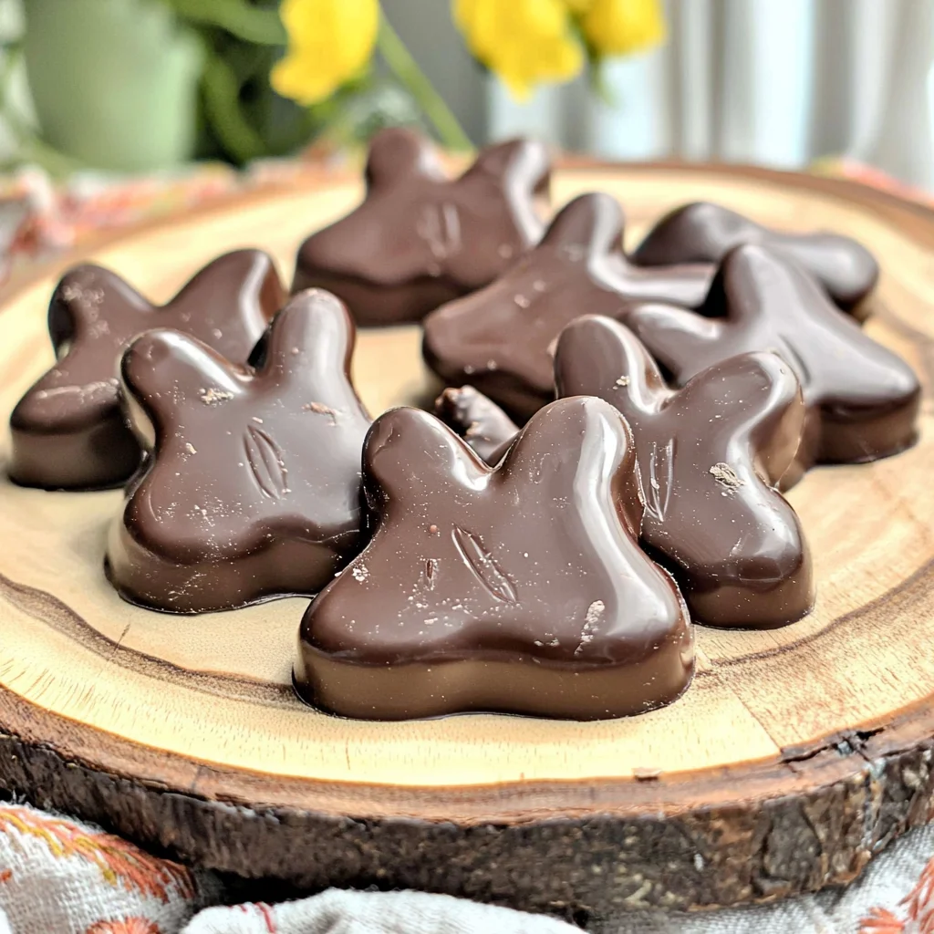 LOW CARB EASTER CHOCOLATE BUNNIES