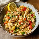 Lemon Chicken & Veggie Orzo Stir Fry: An Amazing Ultimate Recipe