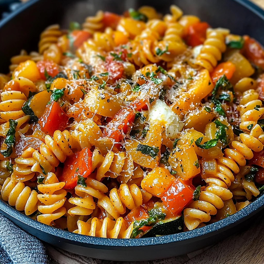 Quick One-Pot Vegetable Pasta