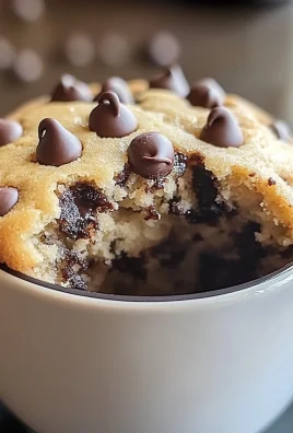 Quick and Gooey Mug Cake Cookie for Sweet Cravings