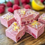 Raspberry Coconut Fudge | A sugar-free, vegan fudge recipe