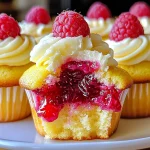 Raspberry Lemon Heaven Cupcakes