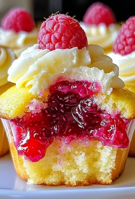 Raspberry Lemon Heaven Cupcakes