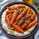 Roasted Carrots with Whipped Ricotta and Hot Honey