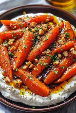 Roasted Carrots with Whipped Ricotta and Hot Honey