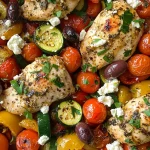 Sheet Pan Greek Chicken and Veggies (Easy One-Pan Meal)