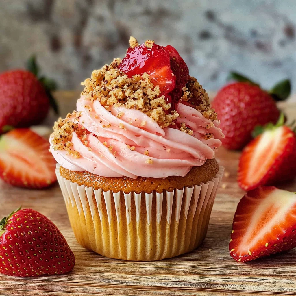 Strawberry Crunch Cupcakes: A Delicious Nostalgic Treat