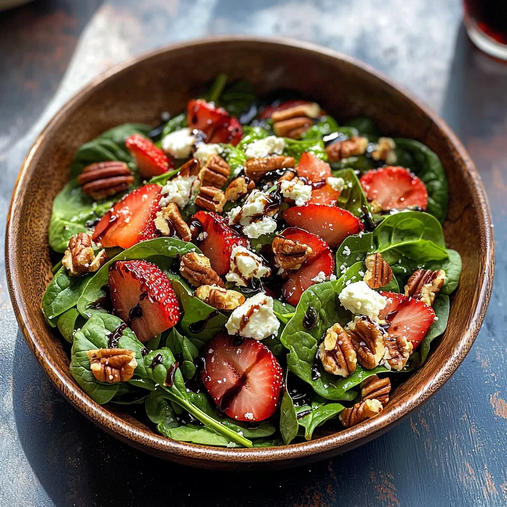 Strawberry Spinach Salad Recipe