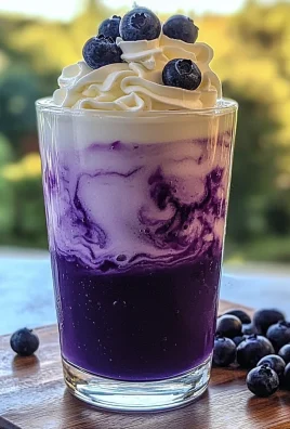 Sugar Free Blueberry Italian Cream Soda