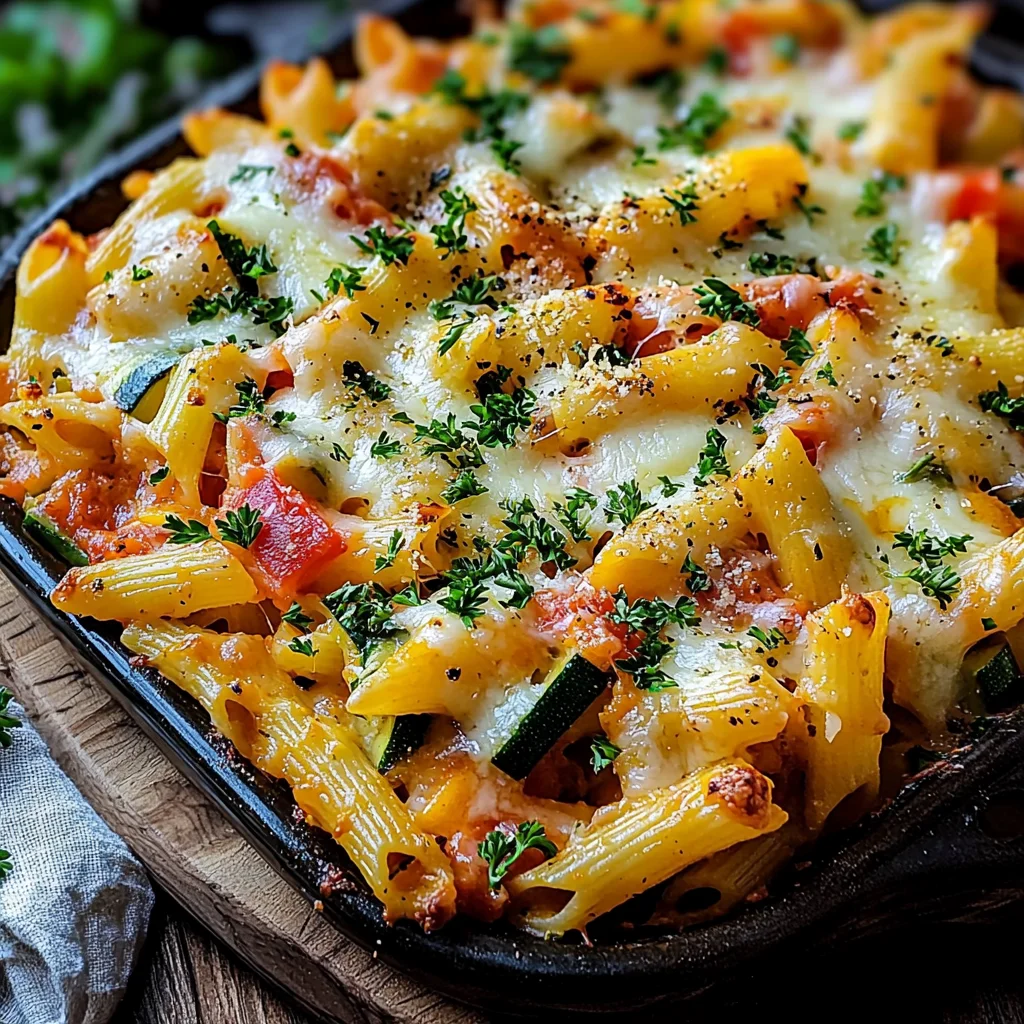The Best Veggie Pasta Bake
