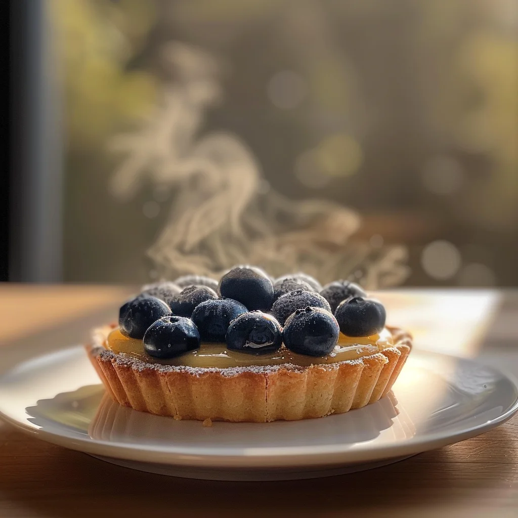Blueberry–Lemon Curd Tart Recipe image 2