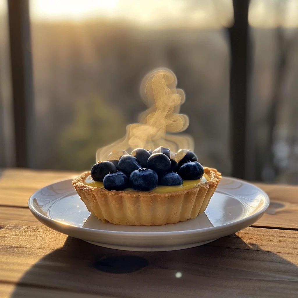 Blueberry–Lemon Curd Tart Recipe image 4